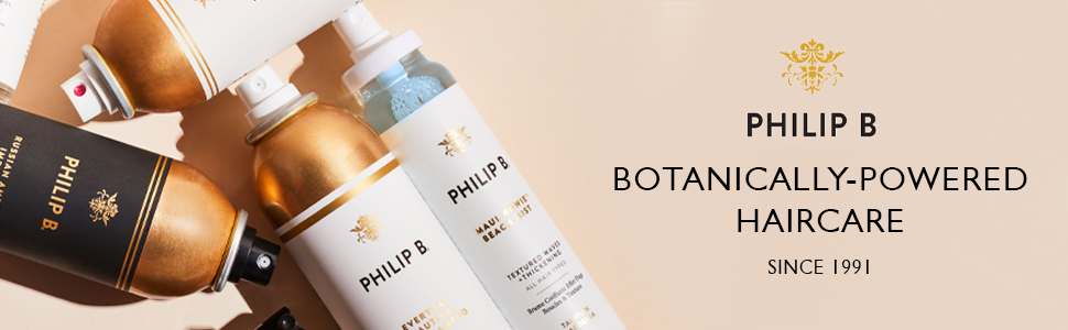 philip b botanically powered haircare