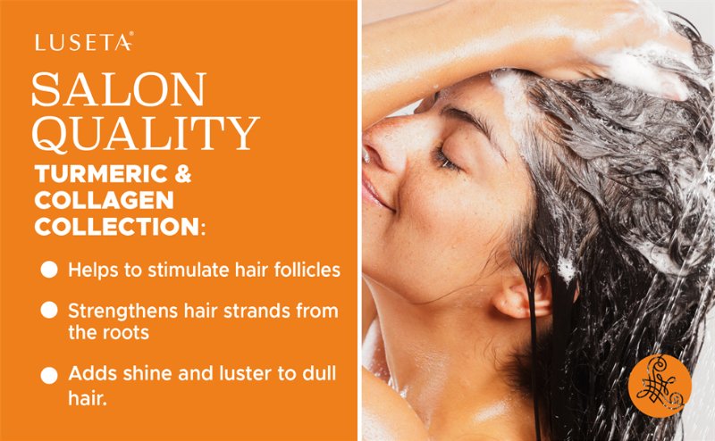 turmeric and collagen hair oil