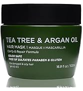 Luseta Tea Tree Oil Hair Mask 16.9 oz Hydrating & Moisturizing Treatment Soothing for Itchy Scalp...
