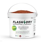 FlashDry Super Spill Absorbent, 5L Bucket with Dispenser Lid, 100% Organic Coco Coir, Landfill Sa...