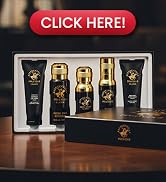 Beverly Hills Polo Club BHPC Cologne 5 Piece Gift Set for Men | Eau de Toillete, Deodorant, Showe...