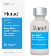 Murad Deep Relief Acne Treatment - Maximum Strength Acne Treatment with 2% Salicylic Acid and Phy...