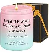 LEADO Candle, Daughter in Law Gifts - Funny Wedding, Birthday, Mothers Day Gifts for Daughter in ...