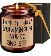LEADO Candles, Nurse Gifts for Women, Male, Men - Nursing Graduation, LPN, RN Gifts for Nurses - ...