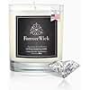 ForeverWick Surprise Candle with Diamond Inside | Foreverwick Candles | Fruit Scented Soy Candles Gifts for Women Aromatherapy Candle Wax | All-Natural Organic Soy Candle 14oz | 70h
