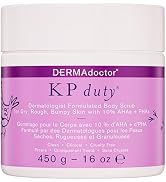 DERMAdoctor KP Bump Eraser Body Scrub Dermatologist Formulated Exfoliant | Keratosis Pilaris Trea...