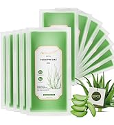 Achzzy Natural Paraffin Wax Refills, 12-Pack Paraffin Wax Blocks of Aloe Scent for Paraffin Bath,...