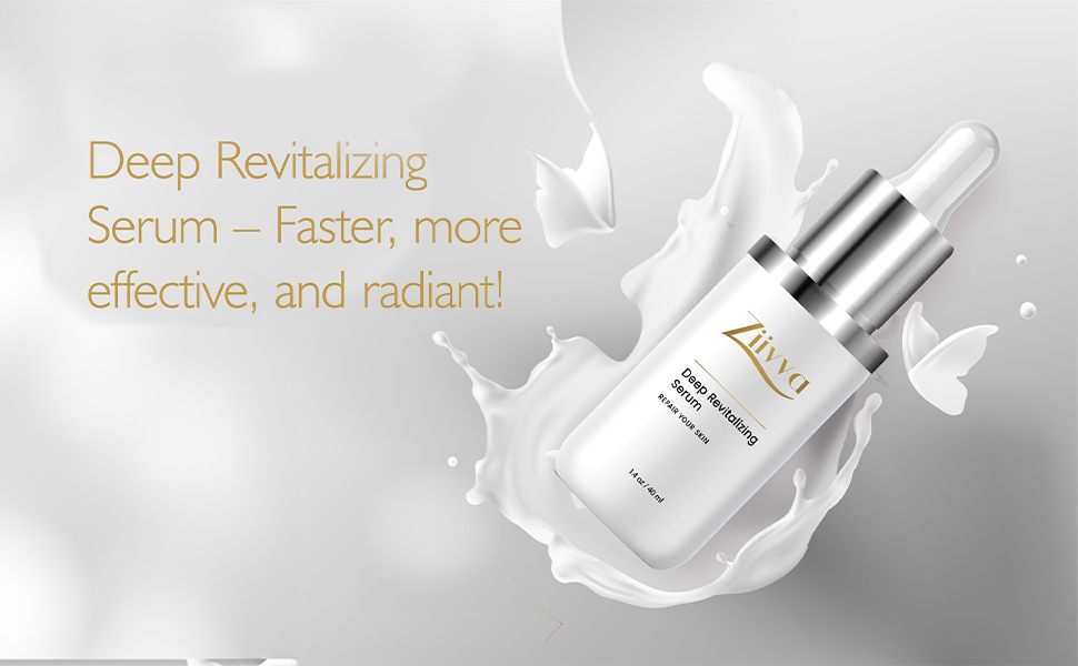 Facial Cleanser, Essence Toner, Deep Revitalizing Serum, Radiance Age-Reversing Cream