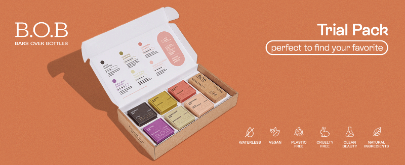 Trial Pack, perfect to find your favorite beauty bar 