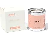 MALA Cereal Scented Soy Candle for Home – Vegan Coconut Wax – 45-Hour Clean Burn – Organic Non Toxic Candles – Gift for Women – Self Care & Room Decor – 6.8 oz (Classic Size)