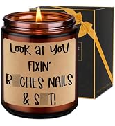LEADO Candle - Manicurist Gifts for Women, Men, Nail Tech Gifts - Funny Birthday, Christmas, Appr...