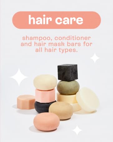 hair care shampoo conditioner and hair mask bars for all hair types 