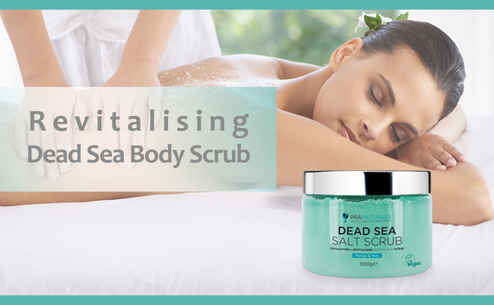 PraNaturals Dead Sea Salt Scrub