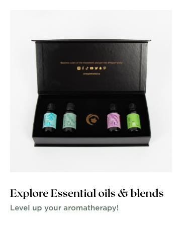 oil diffuser essential oils set