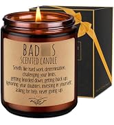 LEADO Scented Candle, Congratulations Gifts, Inspirational Candles for Women, Men, Friend - New J...