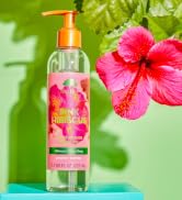Tree Hut Bare Pink Hibiscus Moisturizing Shave Oil, 7.7 fl oz, Gel-to-Oil Formula, Ultra Hydratin...