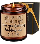 LEADO Candles, Boss Lady, Coworker Gifts for Women, Men - Funny Mothers Day Gifts for Coworkers, ...