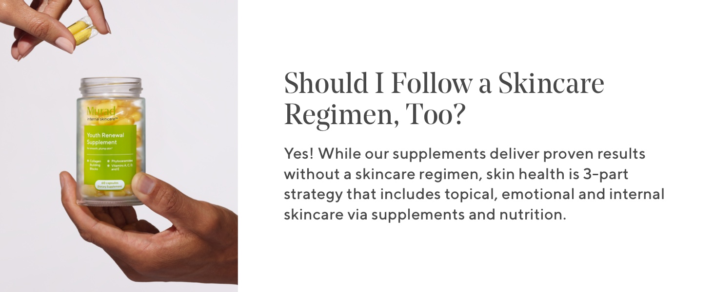 supplement skincare regimen