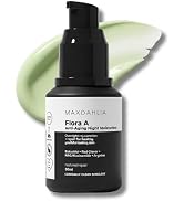 MAXDAHLIA Flora A Anti-Aging Night Moisturizer – Retinol Alternative Bakuchiol & Botanical Night ...