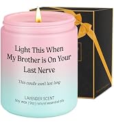 LEADO Scented Candle - Sister in Law Gifts - Funny Bridal Shower, Wedding, Christmas, Birthday Gi...