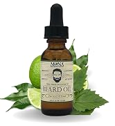 Mona brands 100% Natural Beard Oil. Thicken, condition, and soften your beard. Patchouli and lime.