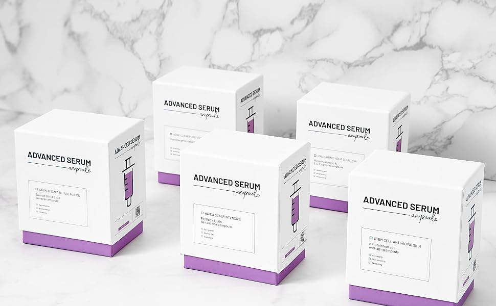 Control HYALURONIC AC Ampoule Korean Serum Booster for Face and Body Skin Care