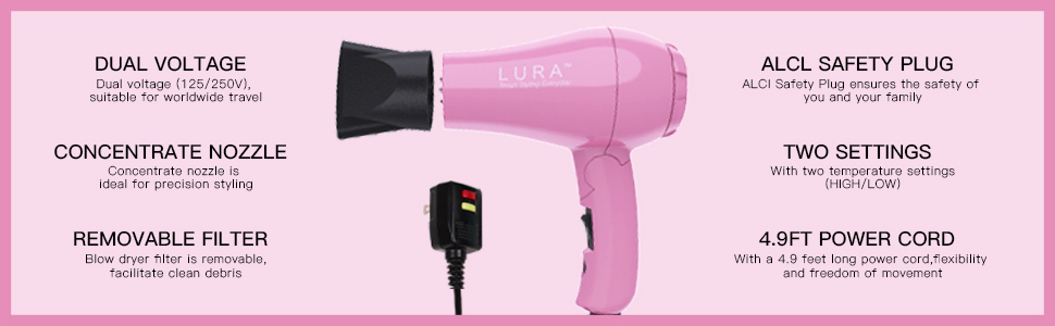 mini hairdryer