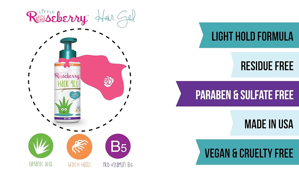 Natural ‌hair gel for kids