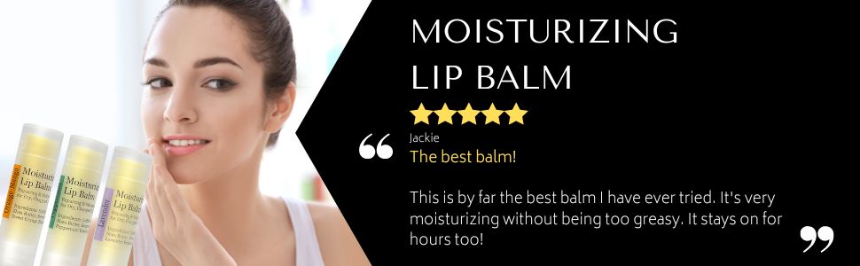 Moisturizing Lip Balm testimonial