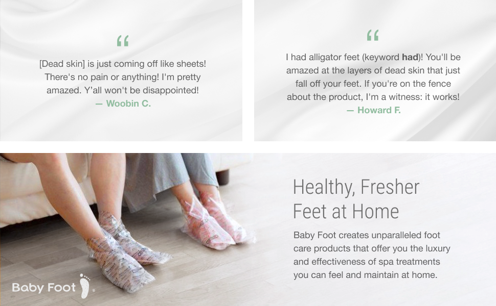 Exfoliation Foot  Peel for Men Baby Foot