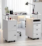 compact nail desk
