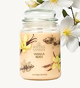 Luxury vanilla bean candle 623g.