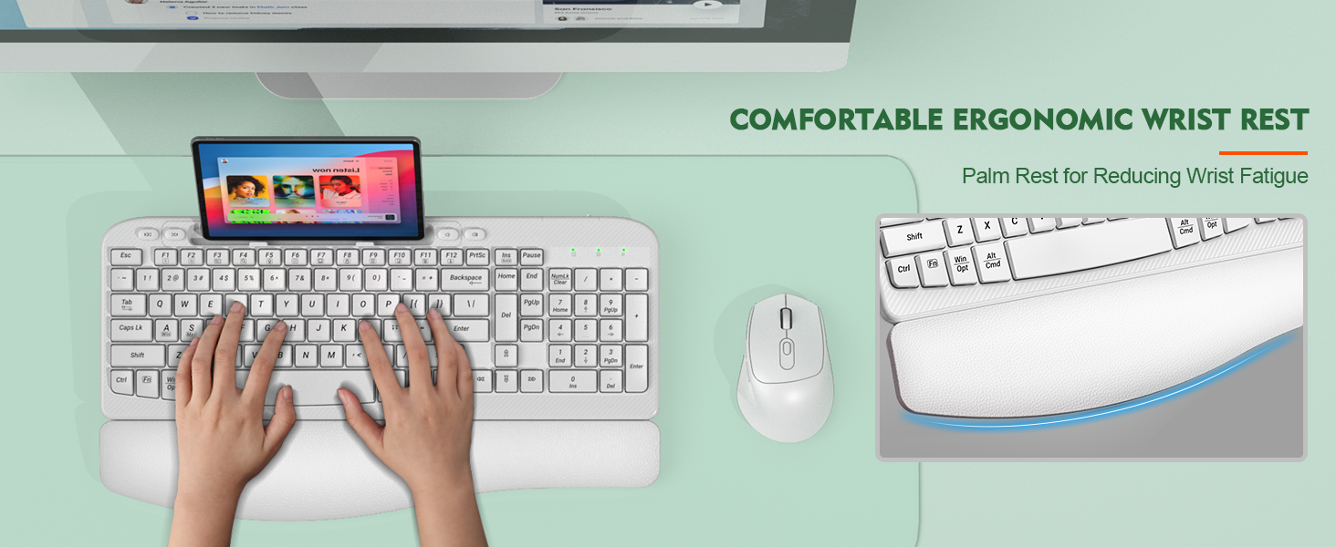 wireless keyboard and mouse combo