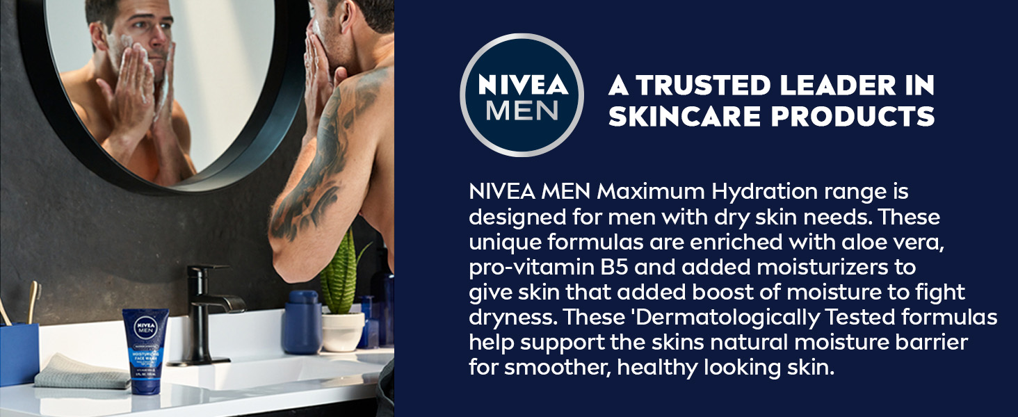 NIVEA MEN: A trusted leader in skincare products