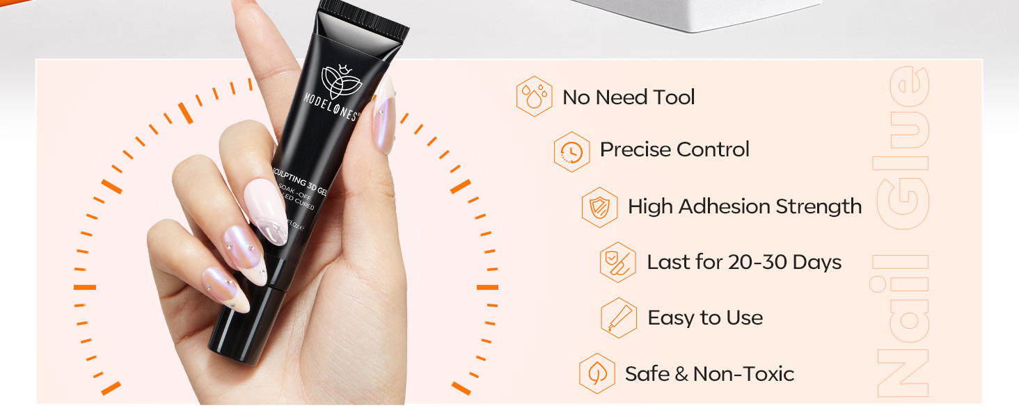 3D nail gel