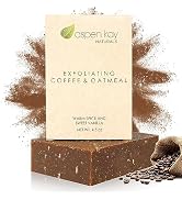 Aspen Kay Naturals Coffee & Oatmeal Exfoliating Soap, Natural and Organic Ingredients. A Wonderfu...