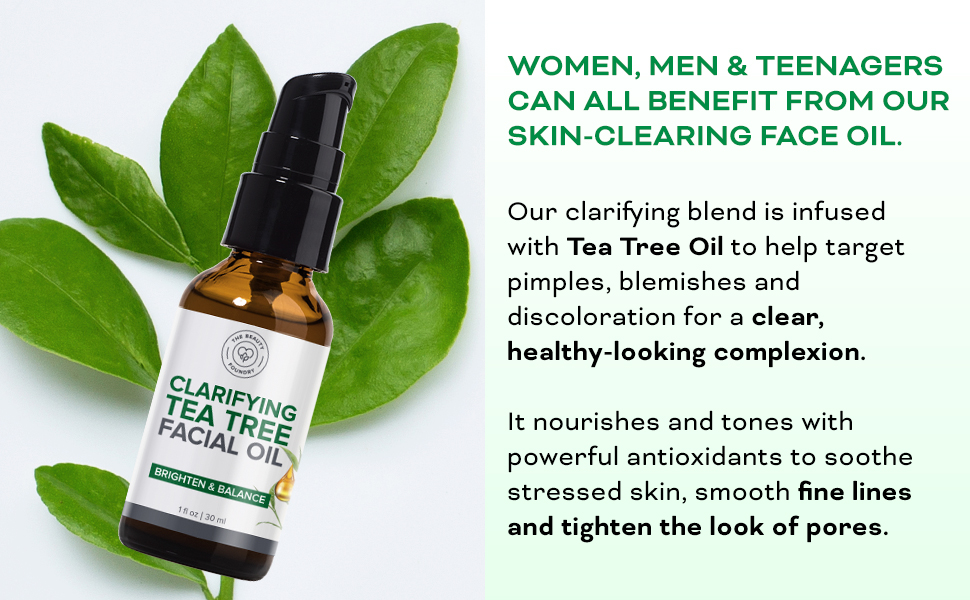 Clarifying Tea Tree Facial Oil