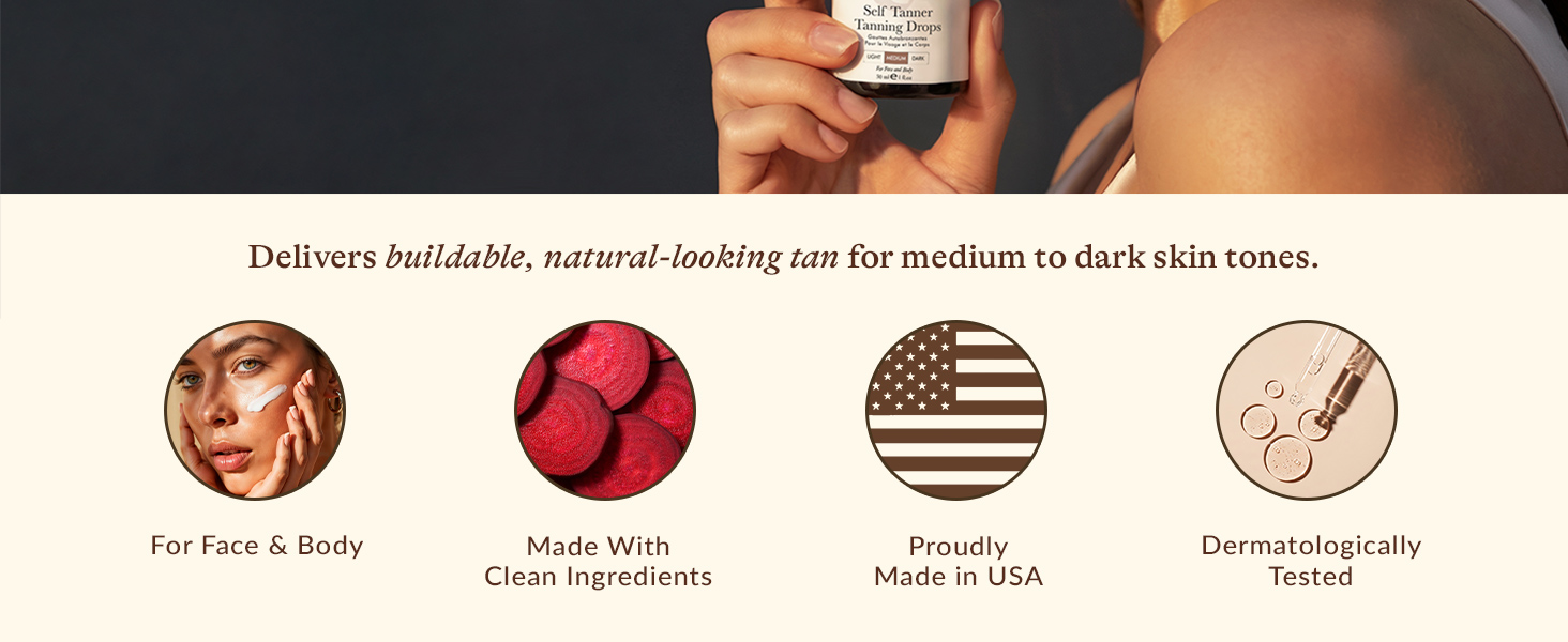 bronzing drops tanning drops face tanning drops self tanning drops bronzer drops tan drops tanning