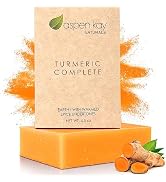 Turmeric Soap Bar for Body & Face - Made with Natural and Organic Ingredients - Gentle Soap – For...