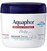 Aquaphor Baby Healing Ointment Advanced Therapy Skin Protectant, Dry Skin and Diaper Rash Ointmen...