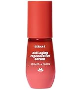 DERMA E Face Serum, Anti Aging Regenerative Retinol Serum for Face, 1 Fl Oz, Vitamin A, Bakuchiol...