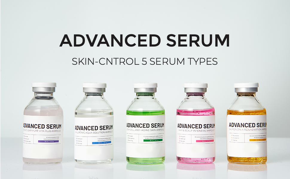 microneedeling serum hair loss Control  Ampoule Korean Serum Booster for Face and Body Skin Care