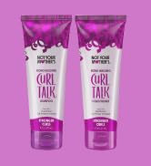 Not Your Mother's Curl Talk Bond Building Shampoo and Conditioner, 8 fl oz (Pack of 2) | curly