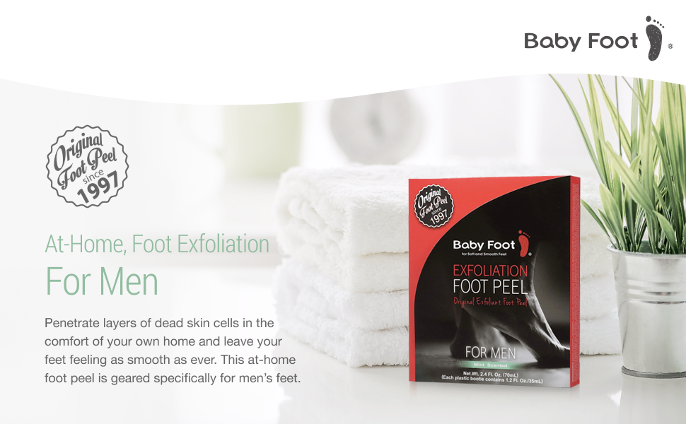 Exfoliation Foot  Peel for Men foot peel mask foot mask heels callus foot peel baby feet exfoliate  
