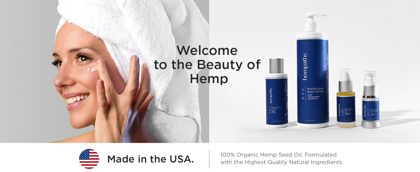hempathy, skin care, skin, care, beauty, exfoliate, lotion, cream, scrub, natural, cruelty free,