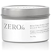 Zero% Travel Candle (4oz), Subtle Plant Waters and Uplifting Citrus - USA Poured, Coconut Oil and...