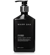Gilchrist & Soames Warm Oak Hand and Body Lotion - 9oz - Natural, Essential Oils, All Skin Types,...