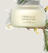 Luxury 540g vanilla candle.