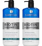 Bellisso Biotin Shampoo and Conditioner Set