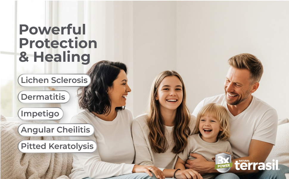 Terrasil Skin Repair Conditions Treated